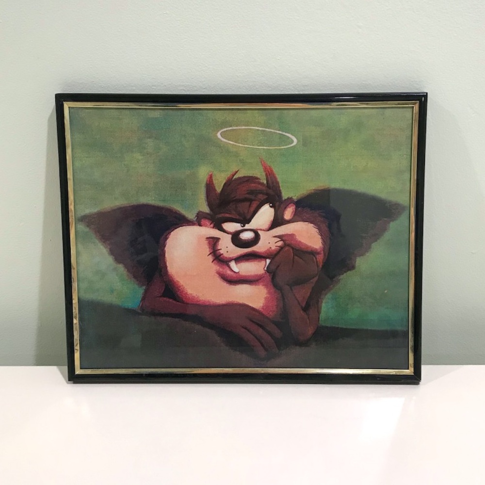 Vintage Looney Tunes Tasmanian Devil Angel Picture